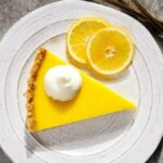 Tarte de iogurte e limão
