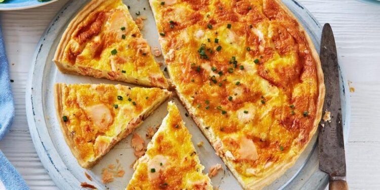 Quiche de salmão