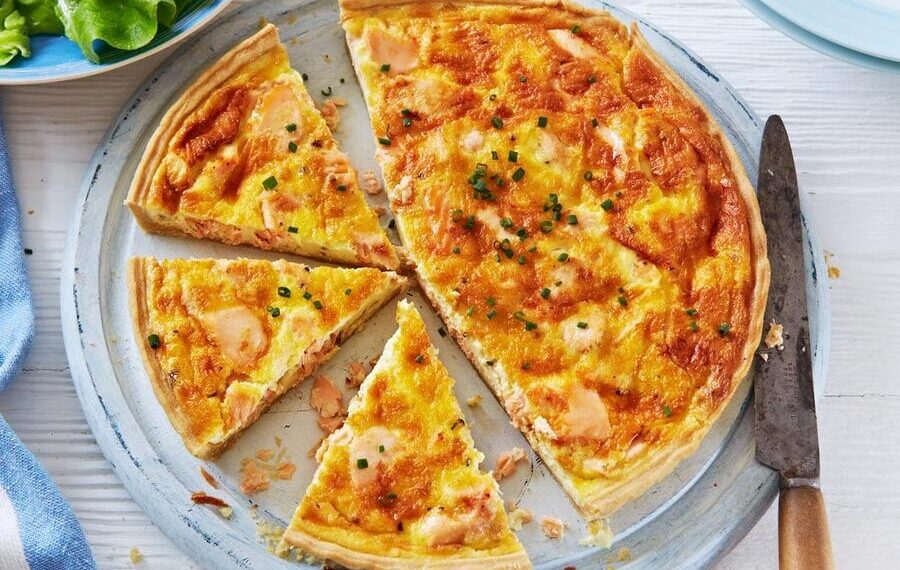 Quiche de salmão