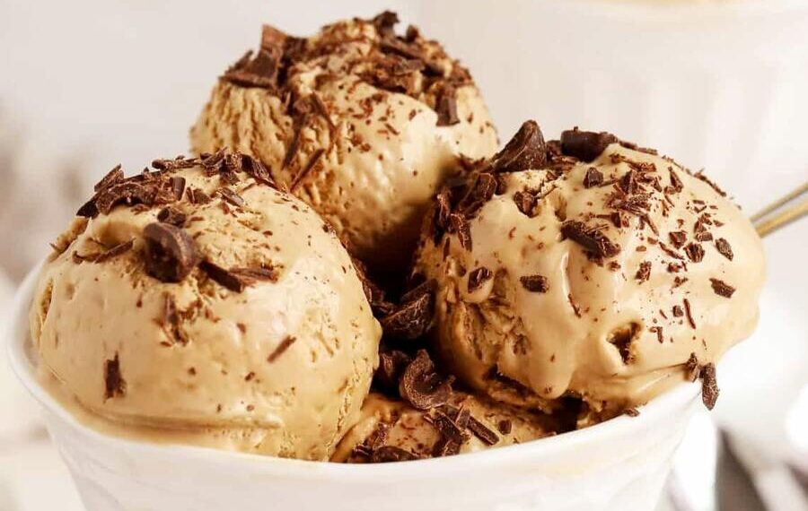 Gelado de café simples e rápido