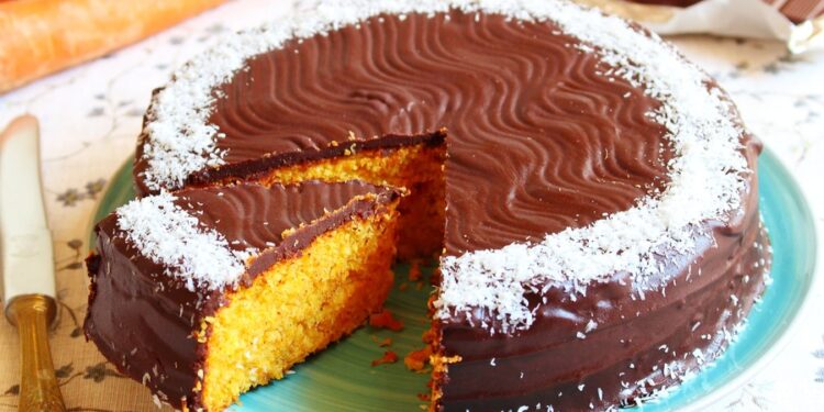 Bolo de cenoura fofo