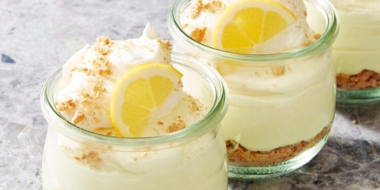 Mousse de limão com mascarpone