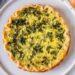 Quiche de espinafres e ricota
