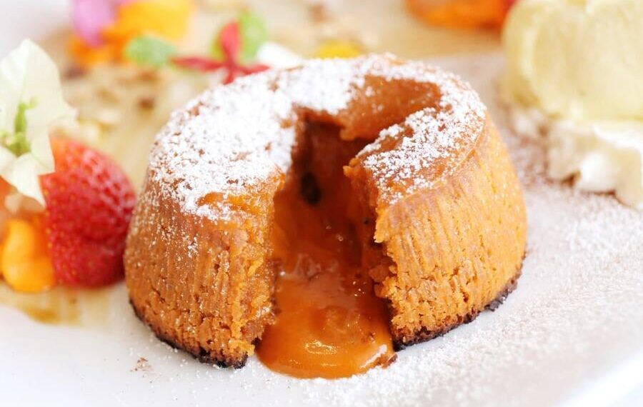 Petit gateau de caramelo