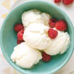 Gelado de iogurte natural