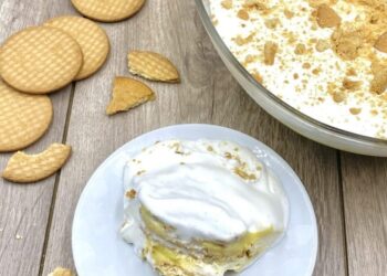 Doce de bolacha e leite condensado fácil e delicioso