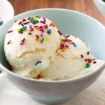 Gelado de iogurte grego