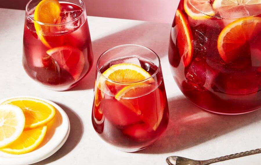 Sangria com Vinho do Porto