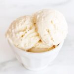 Gelado de mascarpone com limão