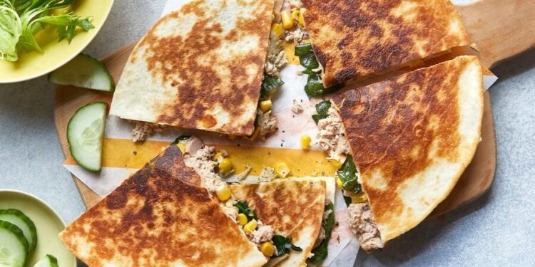 Quesadilla de atum