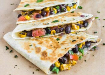 Quesadilla vegetariana