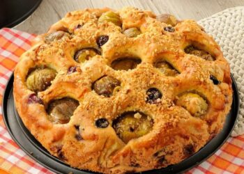 Bolo de figo com nozes