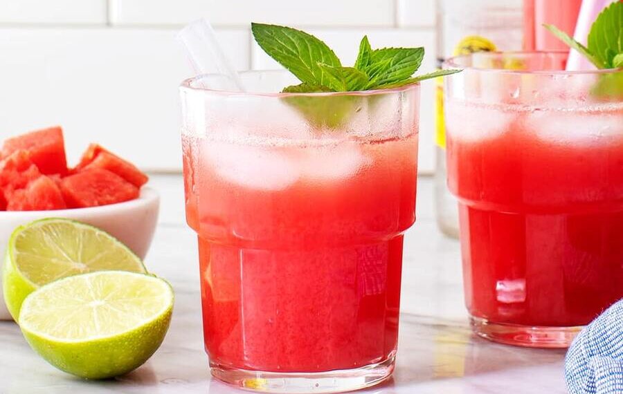 Sumo natural de melancia