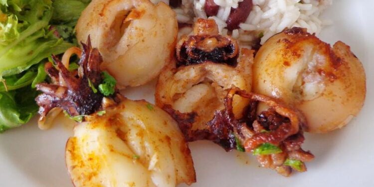 Choquinhos fritos à portuguesa