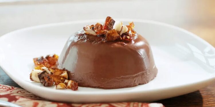Panna Cotta de chocolate