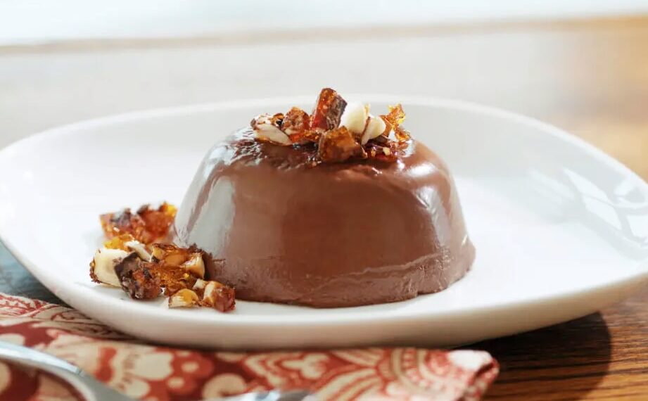 Panna Cotta de chocolate