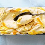 Gelado de manga e coco