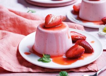 Panna Cotta de morango