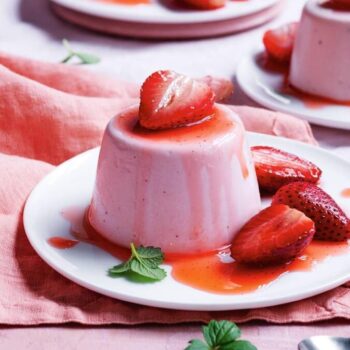 Panna Cotta de morango