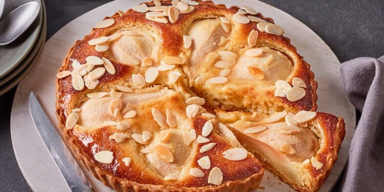 Tarte de maçã com gengibre