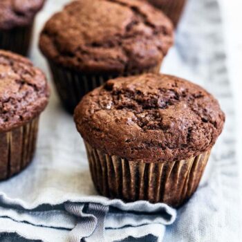 Muffins de chocolate