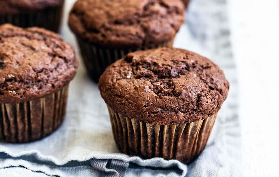 Muffins de chocolate