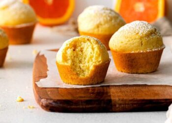 Muffins de laranja