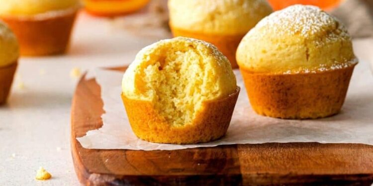 Muffins de laranja