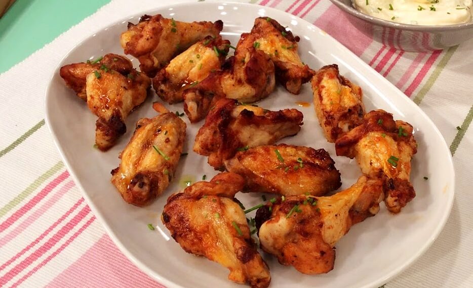 Asinhas de frango com mel e limão