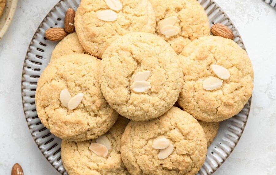 Biscoitos de amêndoa