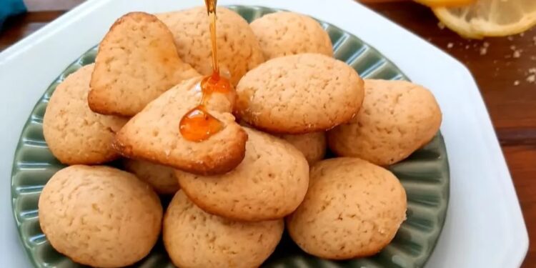 Biscoitos de mel e limão