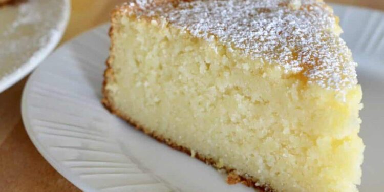 Bolo de requeijão alentejano com limão