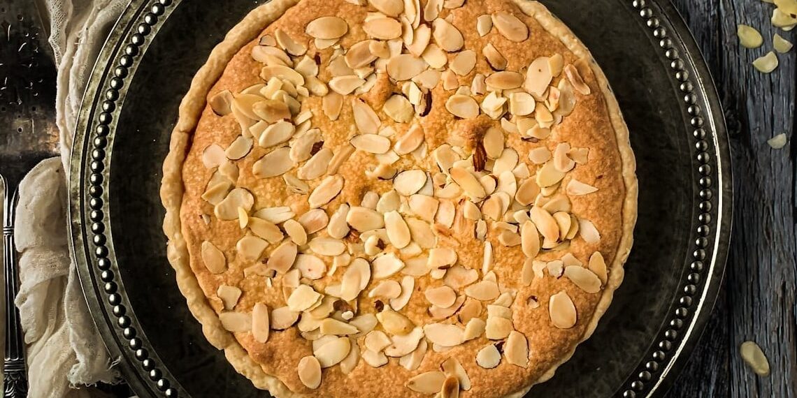 Tarte de amêndoa sem farinha