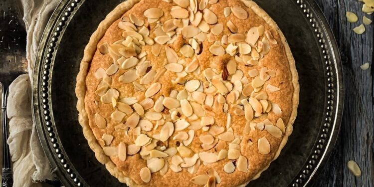 Tarte de amêndoa sem farinha