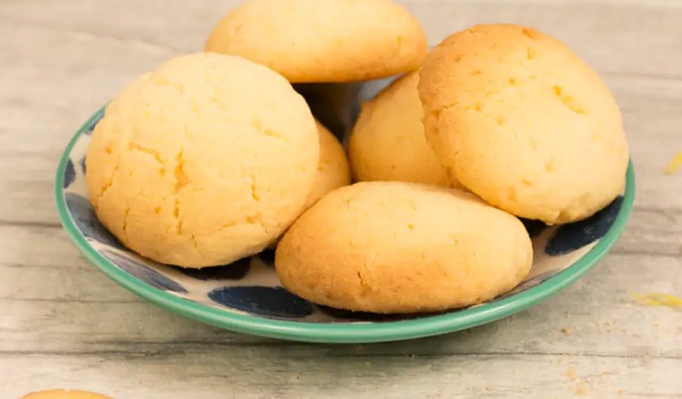 Biscoitos de limão