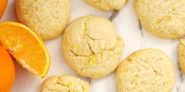 Biscoitos de laranja
