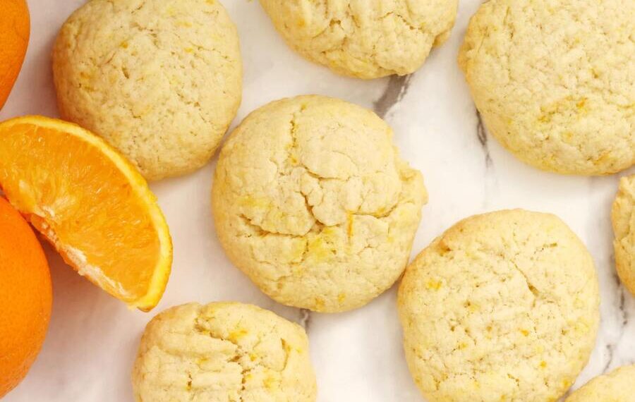 Biscoitos de laranja