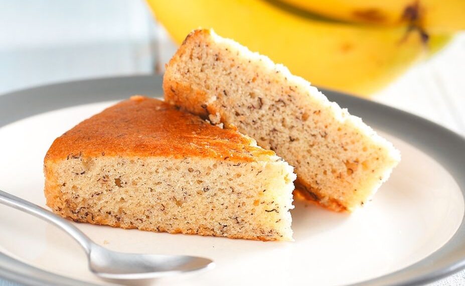Bolo de banana húmido