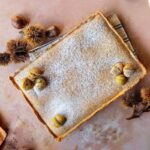 Tarte de castanhas com iogurte