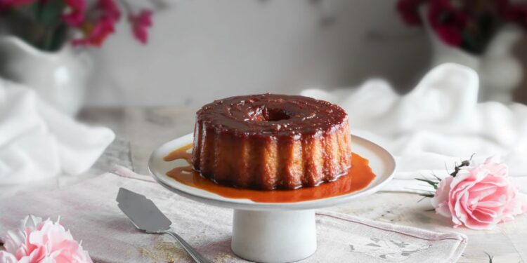 Pudim de bolacha cremoso