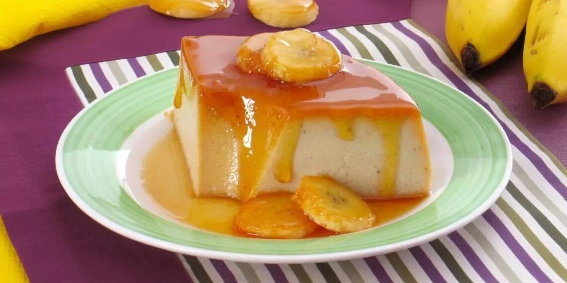 Pudim de banana