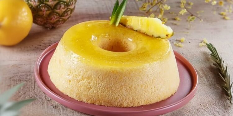 Pudim de ananás