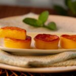 Queijadas de laranja e queijo creme