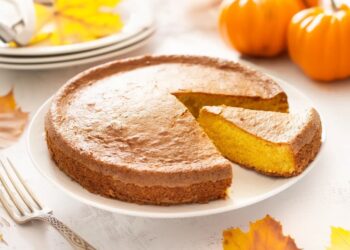 Bolo de abóbora cremoso