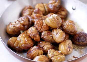 Castanhas cozidas à moda antiga