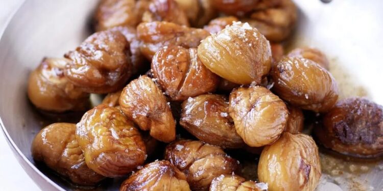 Castanhas cozidas à moda antiga