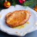Fatias douradas com calda de laranja