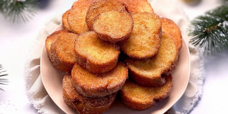 Rabanadas na airfryer