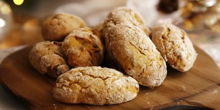 Broinhas de batata doce de Natal