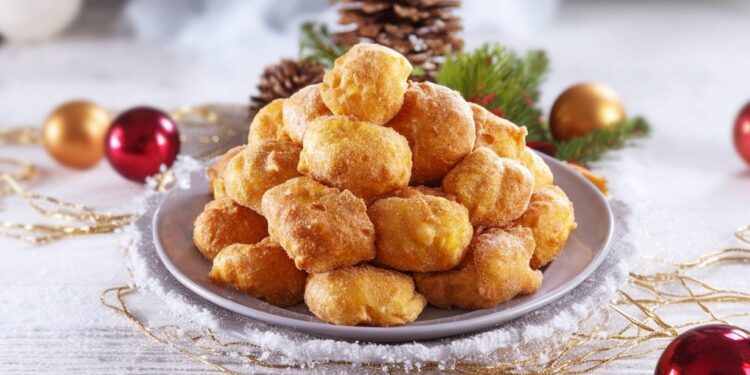 Sonhos de abóbora com gengibre